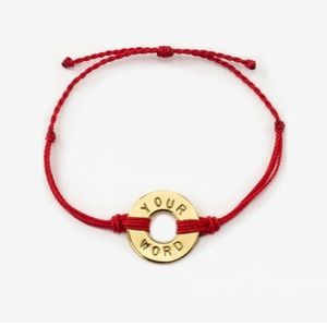 FOCUS my intent word bracelet